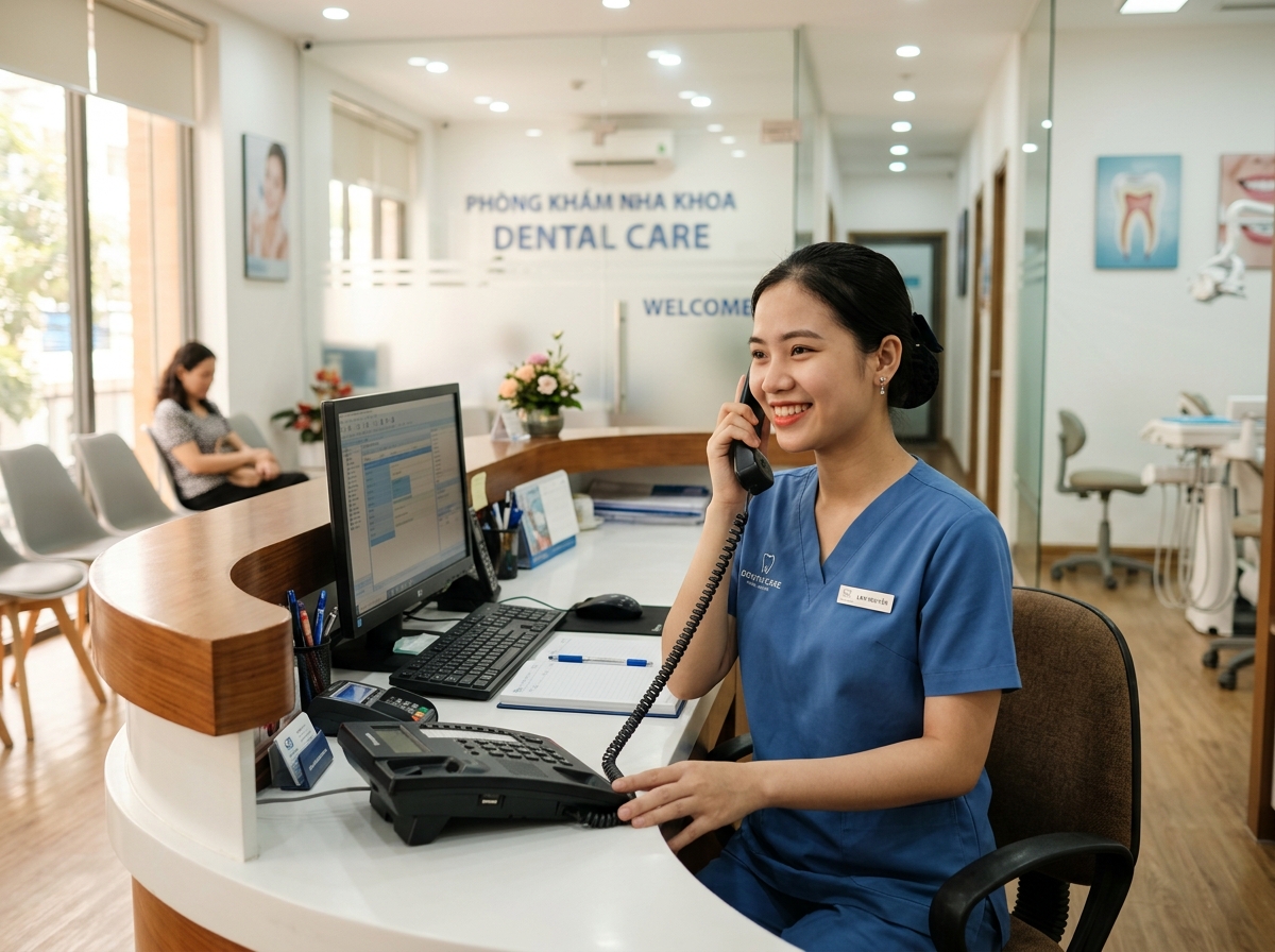 Phat Dat Dental Hiring Clinic Receptionist