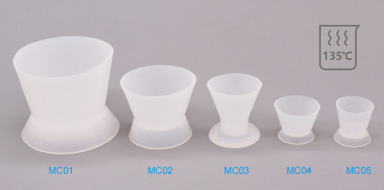 Cốc Silicon Dẻo Dai Trộn Nhựa Tự Cứng/Resin - Size M