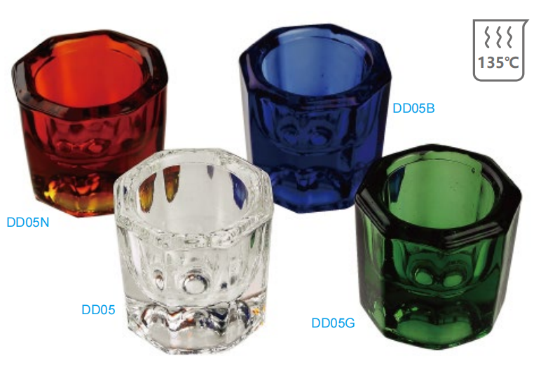 Ly Thủy Tinh Lục Giác Trộn Nhựa Tự Cứng/Resin